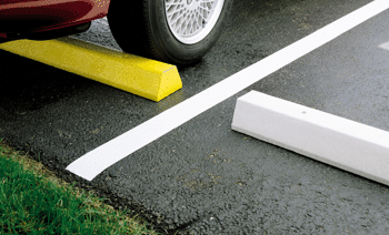 ParkLine Commercial line striping equipment in action